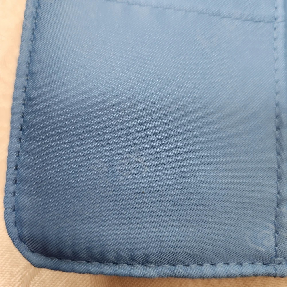 Vera Bradley Trifold Wallet Blueberry Blooms